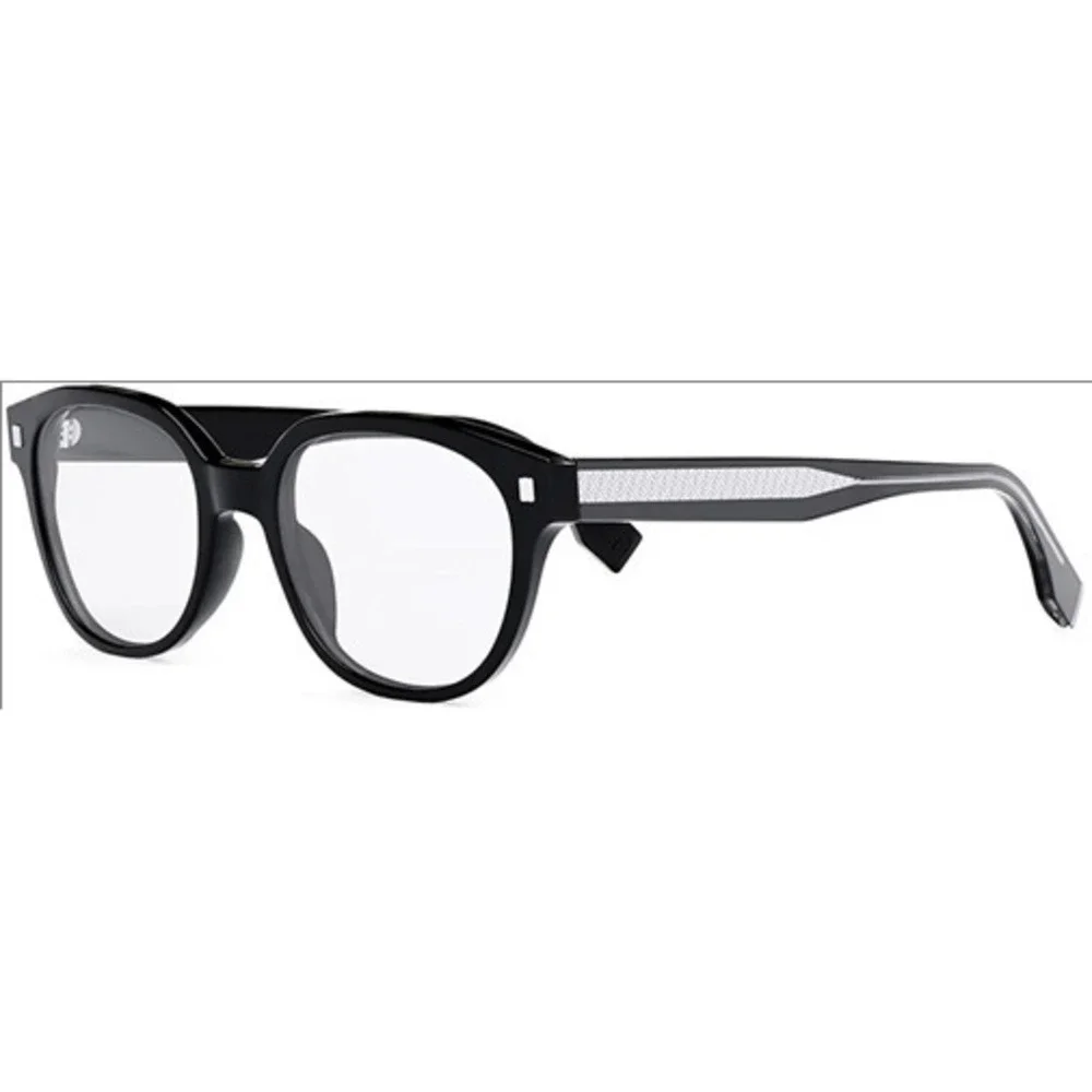 NWT Fendi FE50029I-001-51 Black 51mm Eyeglasses
